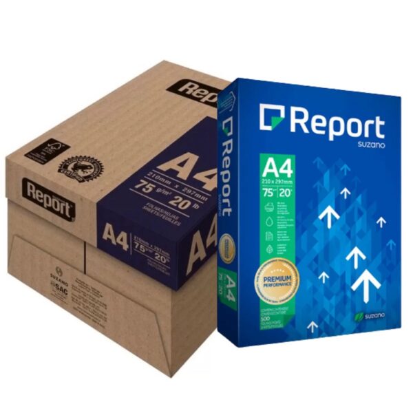 PAPEL SULFITE REPORT CX C/ 10X500